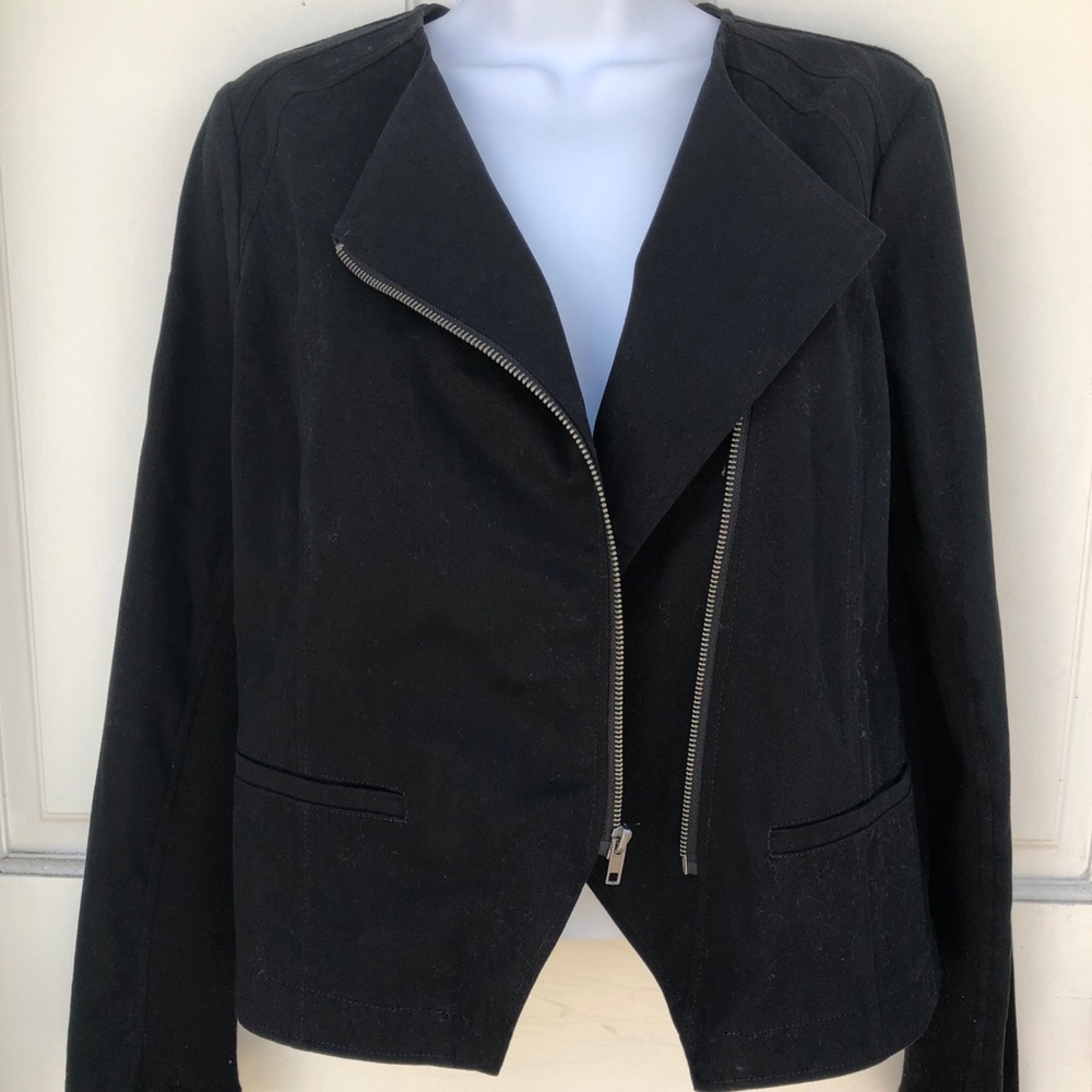 Black JACK zip up jacket/blazer